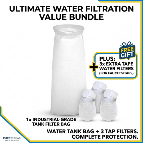 Extra Filtration Bundle (1 Water Tank Filter Bag+3 Filter for Tap)