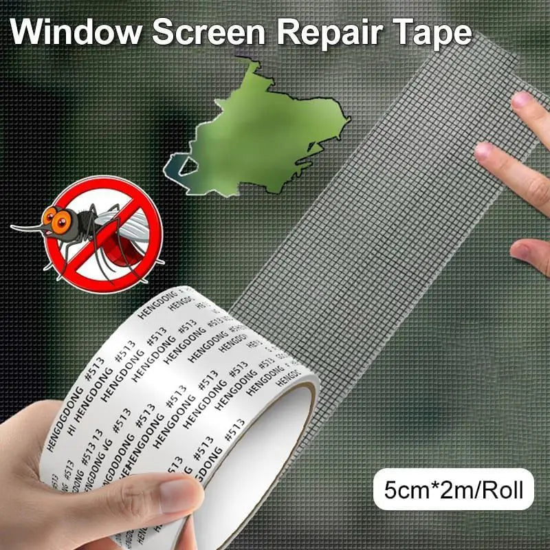 Pack of 2 Mesh Window Screen Repair Tape