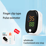Fingertip Pulse Oximeter – Accurately Check SpO2 & Heart Rate at Home Daily with Single Button