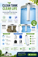 Premium Water Tank Filter Bag- Need of every Home for the safety of family