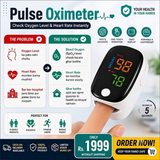 Pulse Oximeter – Accurately Check SpO2 & Heart Rate
