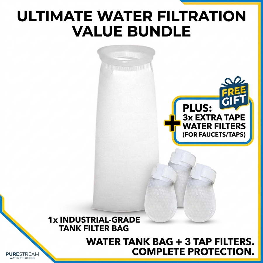 Extra Filtration Bundle (1 Water Tank Filter Bag+3 Filter for Tap)