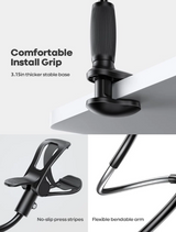 Hands-Free Flexible Long Arm Phone Holder – Bed & Desk Mount
