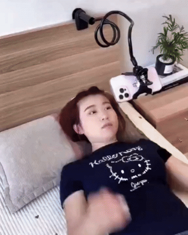 Hands-Free Flexible Long Arm Phone Holder – Bed & Desk Mount